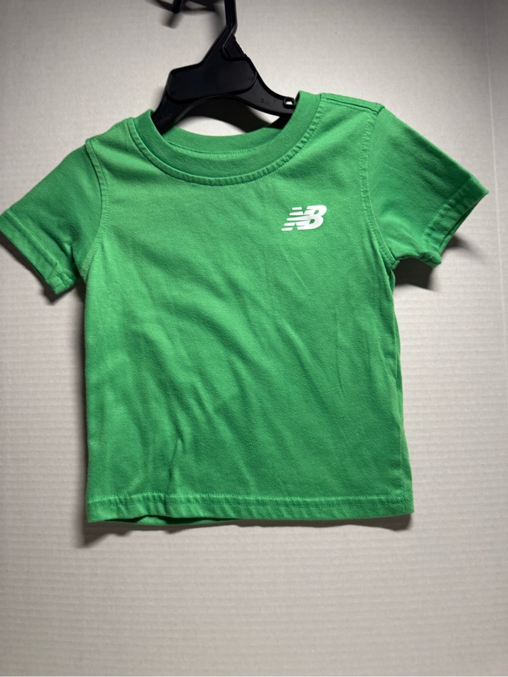 New Balance Bright Green Kids Short Sleeve Tee